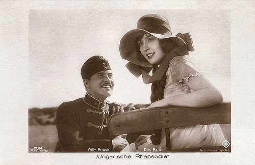 Willy Fritsch and Dita Parlo in Ungarische Rhapsodie