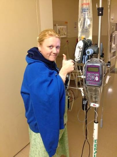 On the move to get out the door.