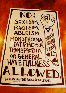 no isms allowed