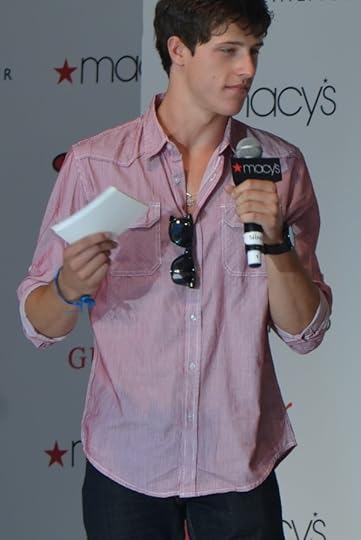 Famo us Birthdays Today, February 14: Shane Harper at Macy's Annual Summer Blowout event in Herald Square, New York City, in July 2011. Source: Wikipedia. Author: dephisticate