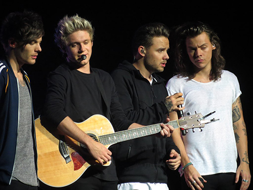 One Direction band. Photo attribution marcen27 on Flickr