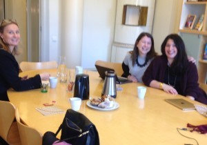 Karin, Jennie och Anna.