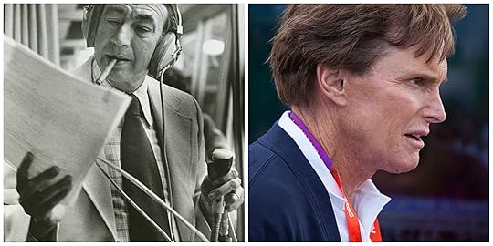 Howard Cossell and Bruce Jenner