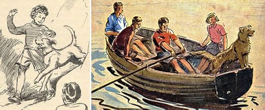 Famous Five cover art by Eileen Soper