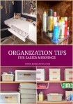 Use these easy organization tips to make your mornings go smoother!