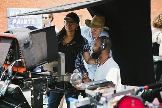 Ava DuVernay and Bradford Young on the set of Selma, 2014. Courtesy Paramount Pictures/ Jima