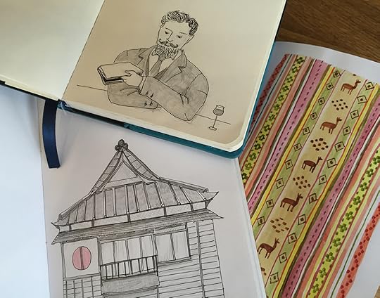 Naomi Sloman - Affirmators! Illustrator - Travel Sketchbooks