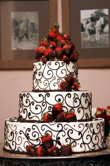 wedding cake: 