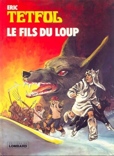Cover of the first Tetfol story, 1981. (c) Eric (Frédéric Delzant)