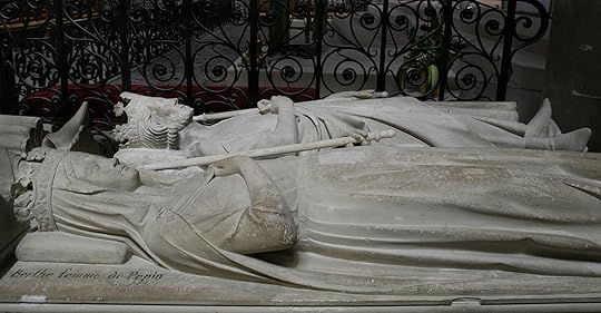 Bertrada's and Pepin's tombs