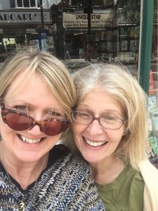 Me with the fabulous Danny from West End Lane Books in London