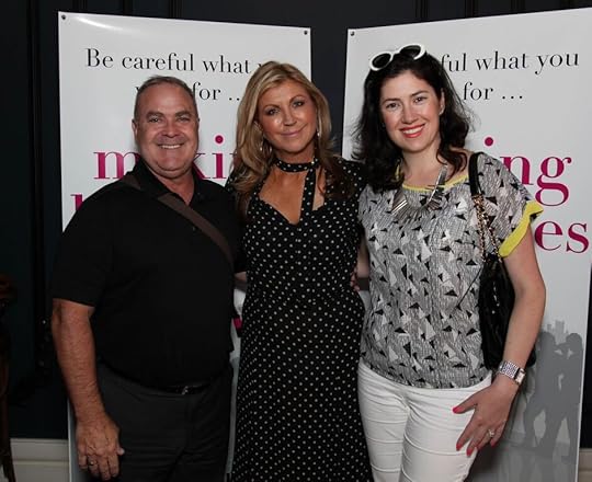 Steve and Ineke Carey with me in the middle!