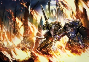 Angels of Caliban Artwork by Neil Roberts (Horus Heresy)