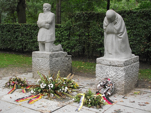 The Grieving Parents by Käthe Kollwitz, Vladslo German War Cemetery, Vladslo, Belguim.