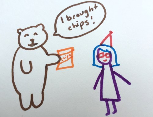 Please check with the venue before inviting a bear to your party