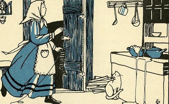 Little Milk, Little Cereal, and Grey Kitten Moorka