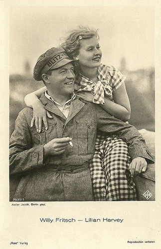 Willy Fritsch and Lilian Harvey in Ein blonder Traum