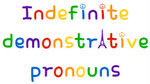 French indefinite demonstrative pronouns