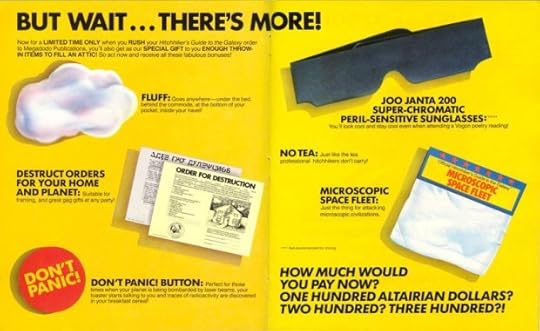 Feelies included with Infocom's The Hitchhiker's Guide to the Galaxy