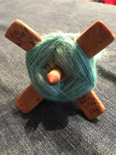 the underbelly of my Jenkins. hard to get, as spindles go, and very much worth the wait.