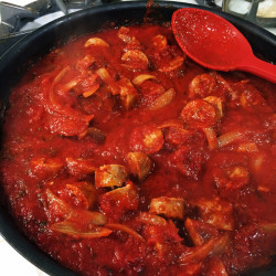 sausage and onions (5)
