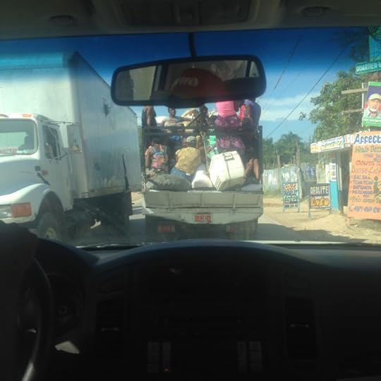 View from Back of Truck