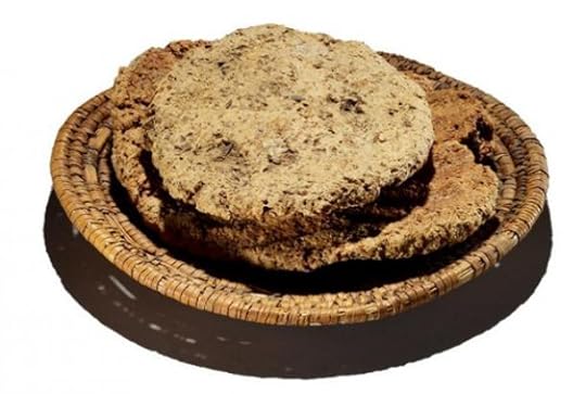Ancient Egyptian bread, which retains its baker’s handprints