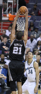 Wizards v/s Spurs 02/12/11