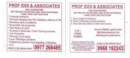 African Witch Doctor IDDI