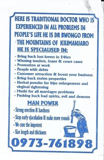 African Witch Doctor Bwongo