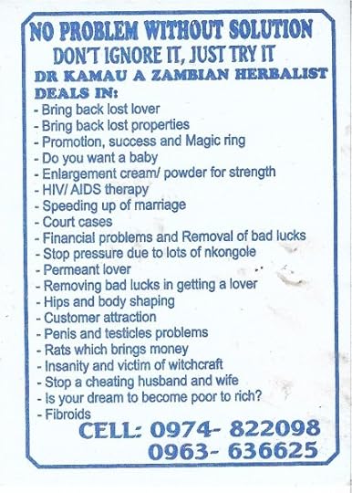 African Witch Doctor Kamau