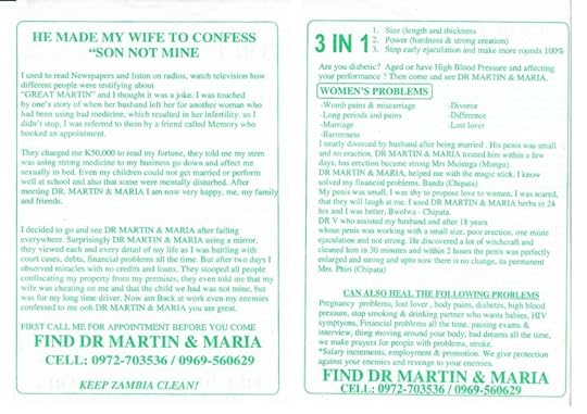 African Witch Doctor Martin