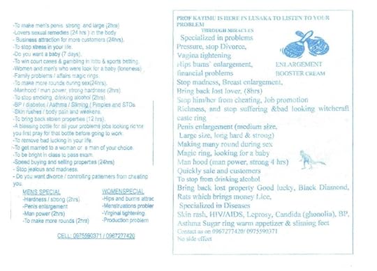 African Witch Doctor Katimu