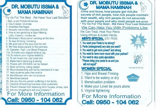 African Witch Doctor Mobutu