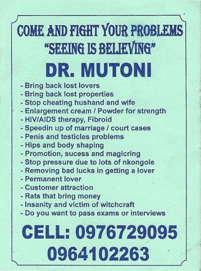 African Witch Doctor Mutoni