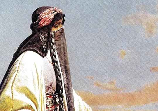 Carl Haag - Jane Digby In Palmyra (1859)