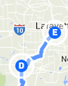 to Lafayette