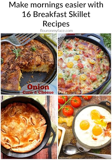 16 Breakfast Skillet Recipes to make the mornings easier via flouronmyface.com