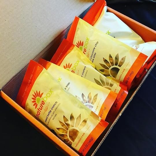 Got our first @naturebox! My kids found it at the door and screamed for it. I had no idea they knew what it was. Lol. So much YouTube.