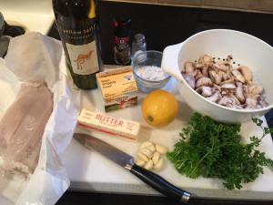 ingredients listed in the novel to use 