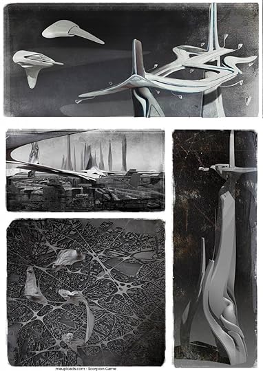 ScorpionGame Noir Organic City - biopunk