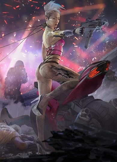 Cyberpunk babe