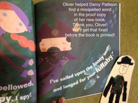 Oliver K. Woodman finds a misspelled work in Captain McKee's story, ROWDY. | DarcyPattison.com