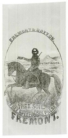 Frémont Campaign Ribbon from rootsweb