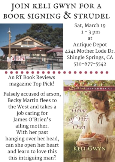 A Home of Her Own Book Signing Flier
