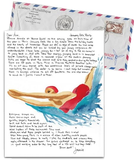 Paris Letter Swimming 3