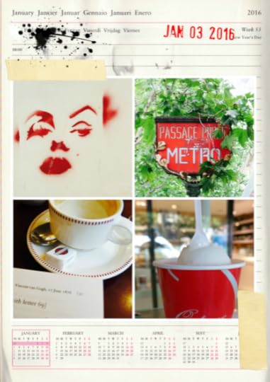 Paris Artist in January, Janice MacLeod