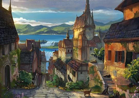 Medieval Fantasy Port by Flavio Bolla