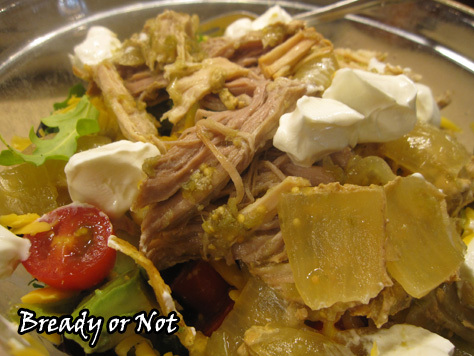 Bready or Not: Slow Cooker Verde Pork Loin for Tacos & more