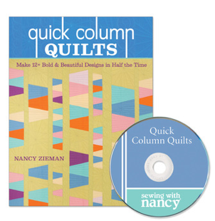 Quick Column Quilts by Nancy Zieman as seen on Sewing With Nancy